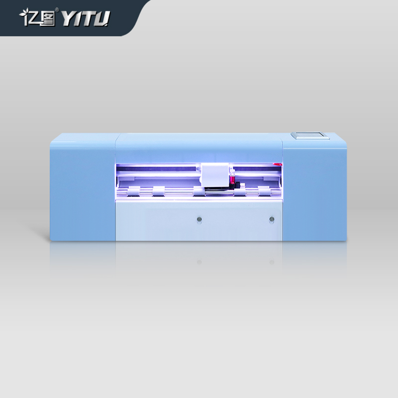 新款蓝色标签机